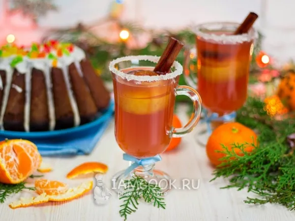 Фото блюда: Пунш безалкогольный Рождественский