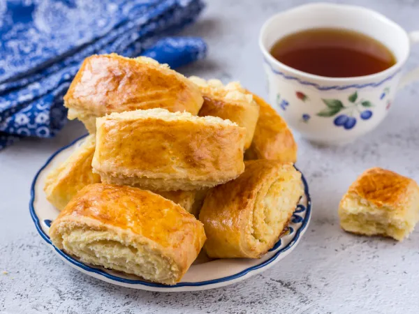 Фото блюда: Сдобное печенье на сметане