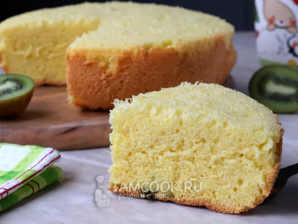 Фото блюда: Шарлотка с киви