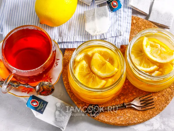 Фото блюда: Лимоны в мёде и в сахаре (отдельно)