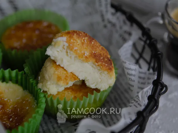 Фото блюда: Творожные кето кексы