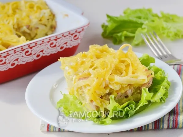 Фото блюда: Запеканка из лапши