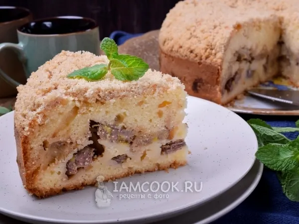 Фото блюда: Бразильский пирог с бананами