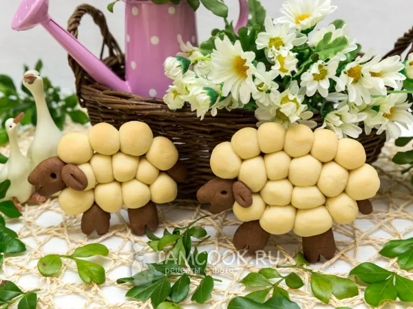 Фото блюда: Детское печенье «Барашки»