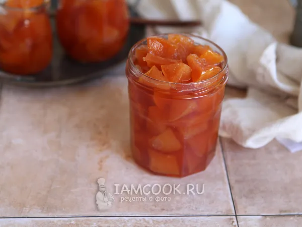 Фото блюда: Варенье из айвы в духовке