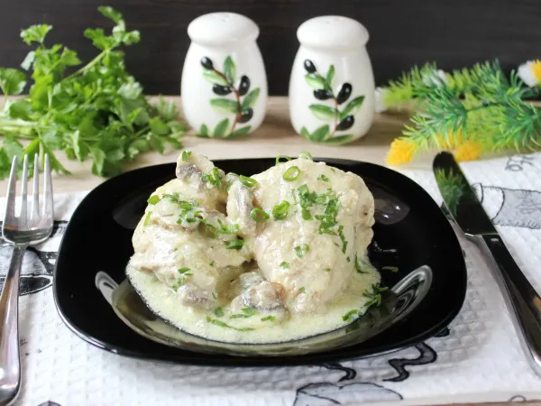 Фото блюда: Фрикасе из куропатки