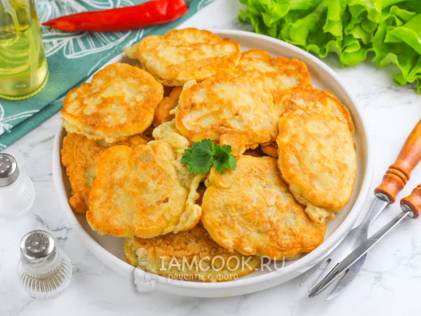 Фото блюда: Ленивые беляши на молоке (с фаршем)