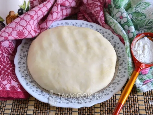 Фото блюда: Постное тесто для вареников