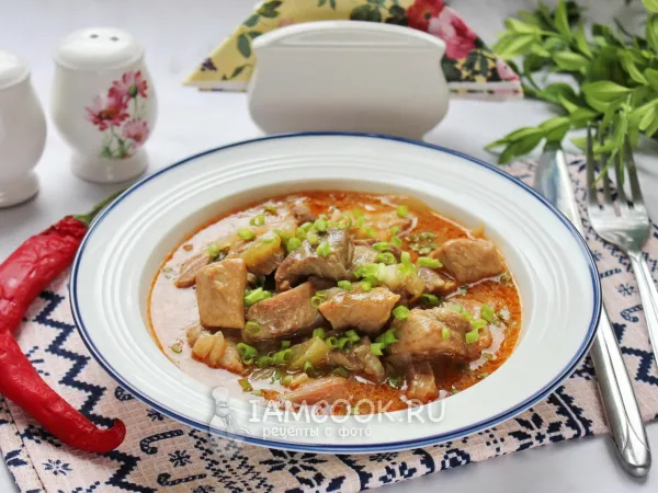 Фото блюда: «Солянка» из свинины