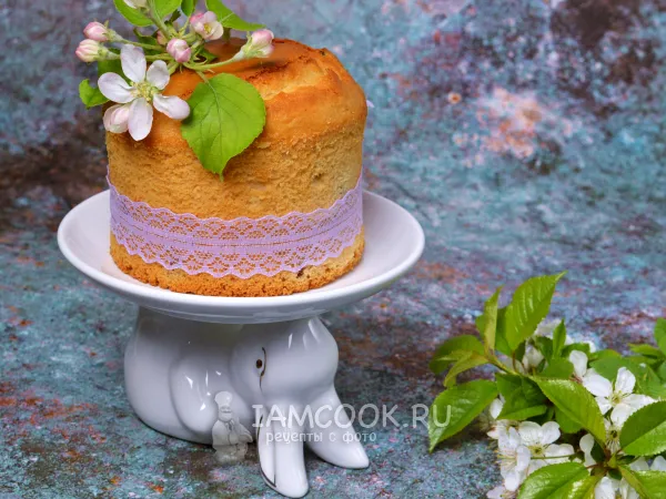 Фото блюда: Куличи на белках