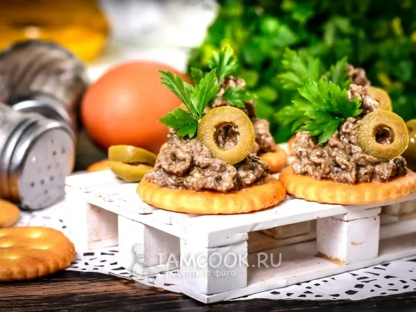 Фото блюда: Паштет из оливок