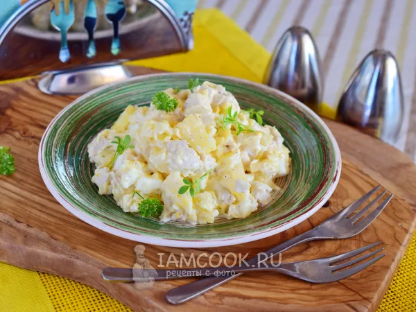 Фото блюда: Гавайский салат