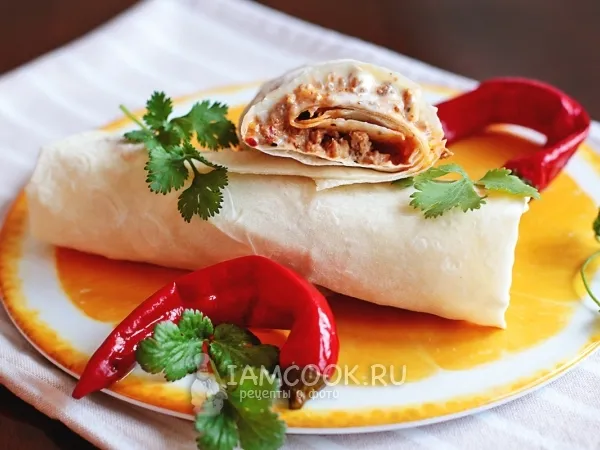 Фото блюда: Бурито как в метро