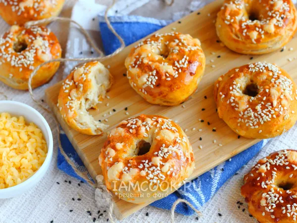 Фото блюда: Сырные бублики