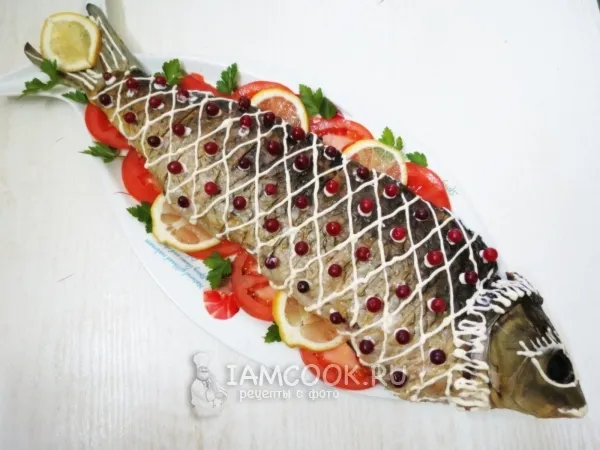 Фото блюда: Карп, фаршированный по-еврейски