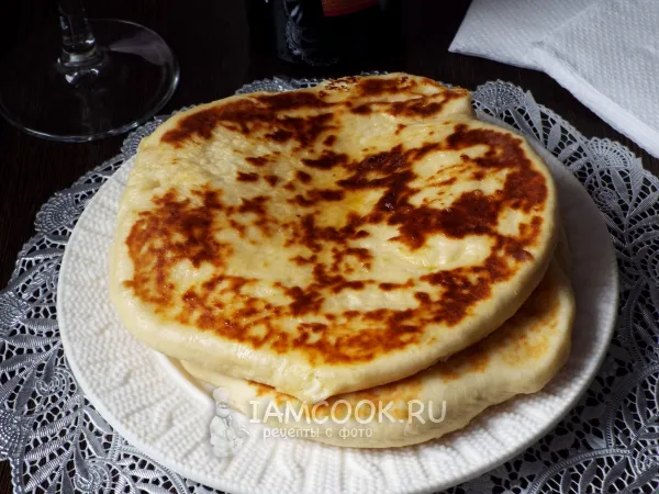 Фото блюда: Хачапури на кислом молоке с сыром