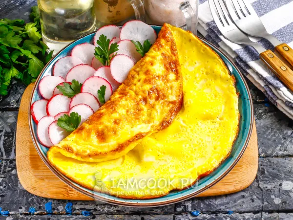 Фото блюда: Омлет из утиных яиц