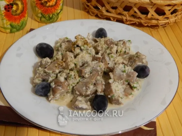 Фото блюда: Сациви с грибами