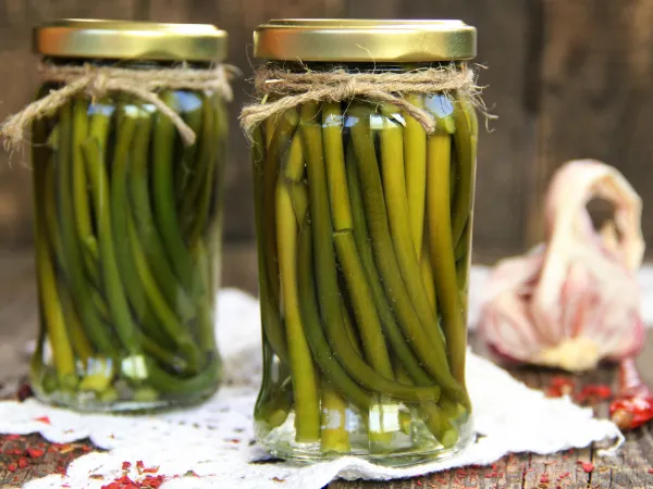 Фото блюда: Соленые чесночные стрелки