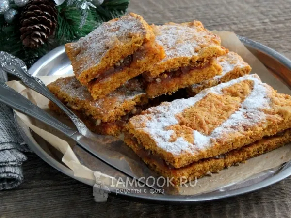 Фото блюда: Постный морковный торт