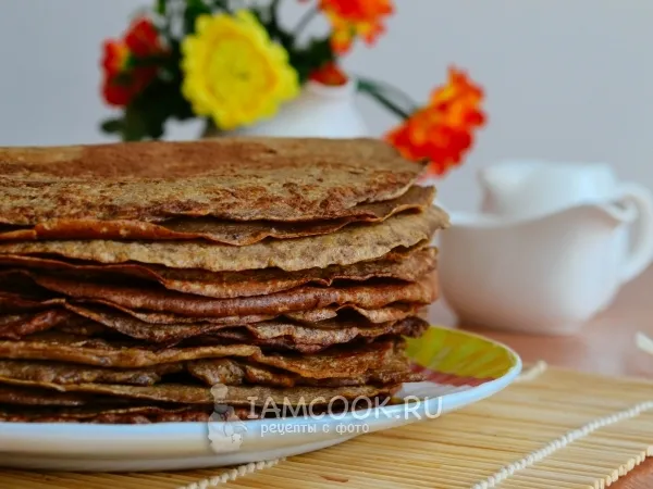 Фото блюда: Блины из говяжьей печени