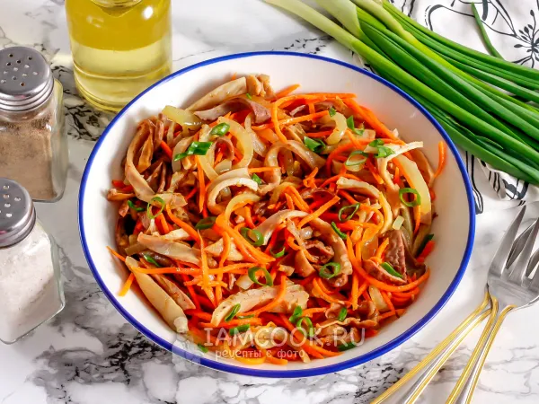 Фото блюда: Требуха по-корейски