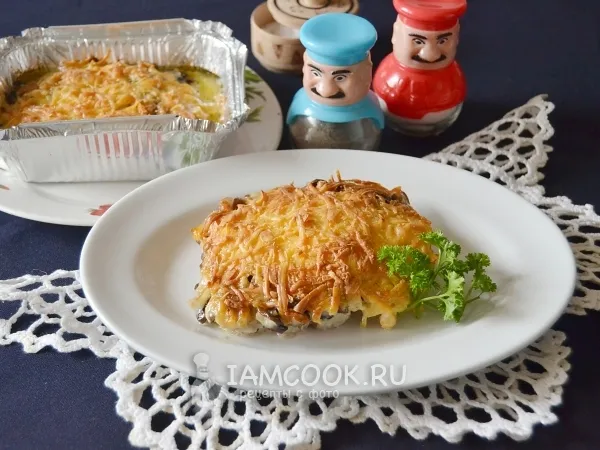 Фото блюда: Мясо по-французски в аэрогриле