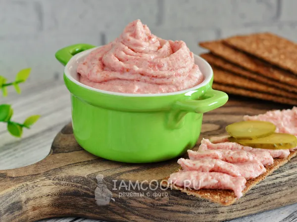 Фото блюда: Паштет колбасный (из колбасы)
