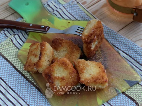 Фото блюда: Жареный сулугуни