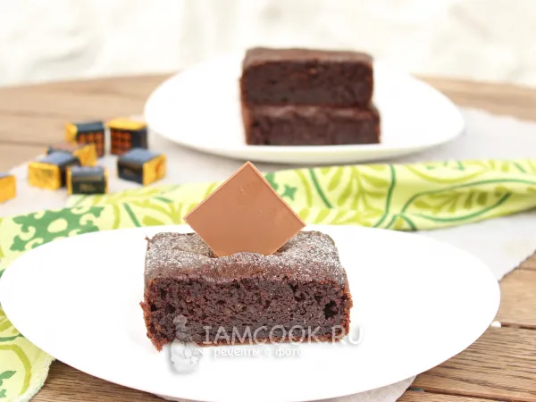 Фото блюда: Брауни с авокадо