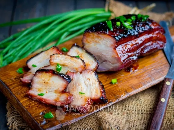 Фото блюда: Свинина «Тясю» (Char siu)