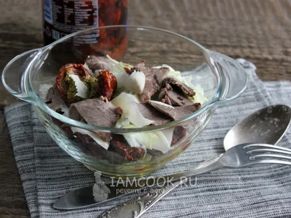 Фото блюда: Салат с ростбифом