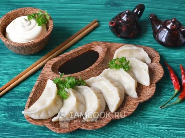 Фото блюда: Пельмени с кальмарами