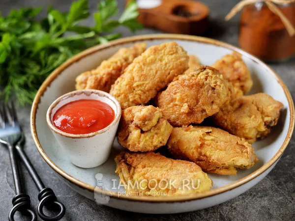 Фото блюда: Куриные крылышки как в Макдональдс