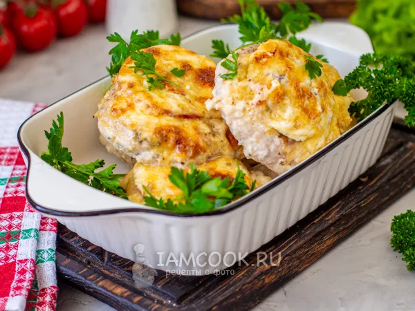 Фото блюда: Биточки по-французски