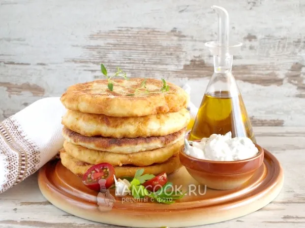 Фото блюда: Картофельные лепёшки на сковороде
