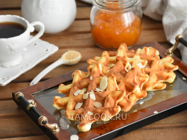 Фото блюда: Хрустящие бельгийские вафли