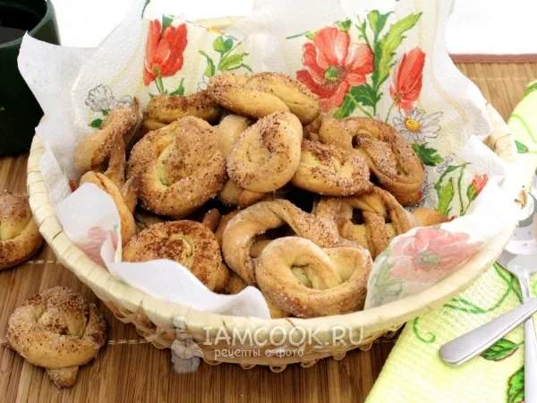 Фото блюда: Крендельки с корицей