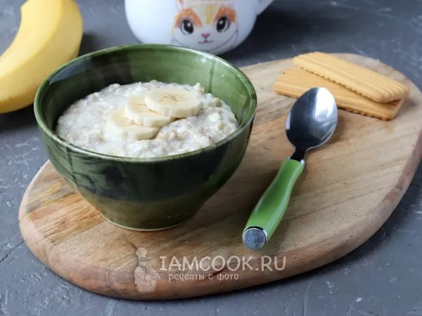 Фото блюда: Овсянка с творогом