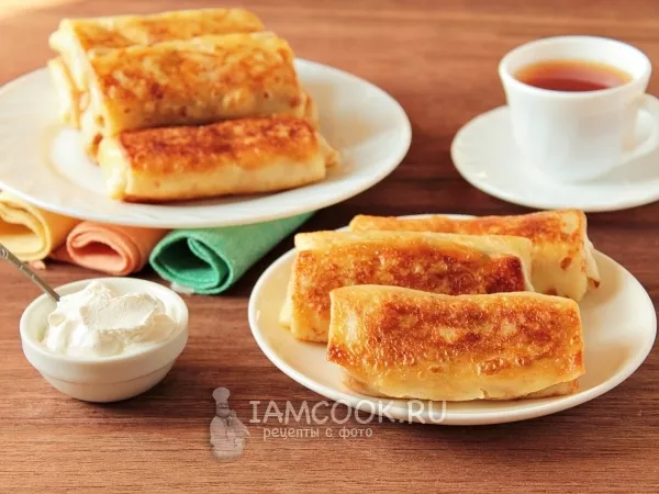 Фото блюда: Блинчики с рисом и яйцом