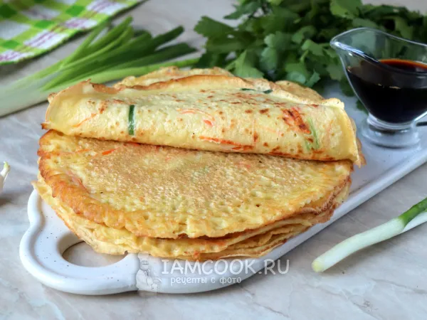 Фото блюда: Корейские блины