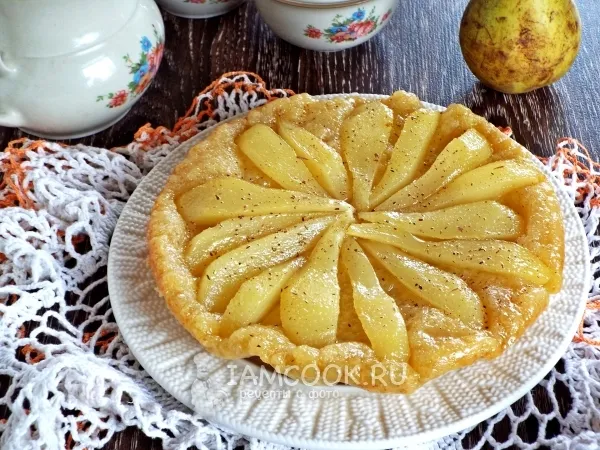 Фото блюда: Тарт татен с грушей