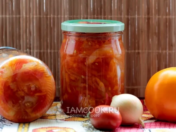 Фото блюда: Салат охотничий на зиму