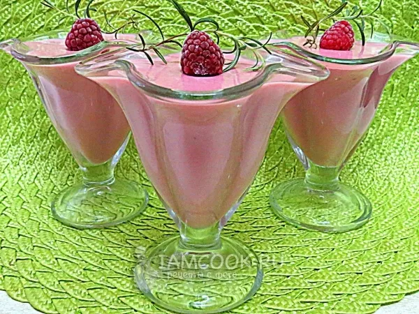 Фото блюда: Малиновое суфле