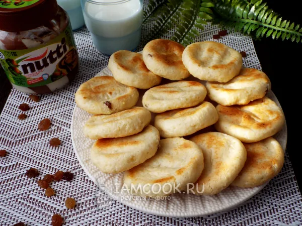 Фото блюда: Творожное печенье с изюмом