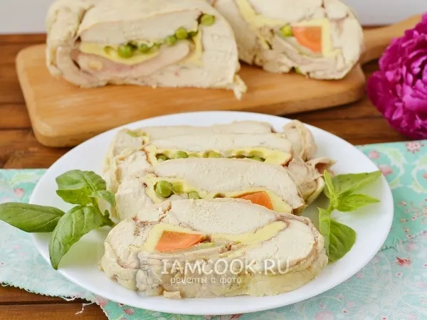 Фото блюда: Руляда из курицы