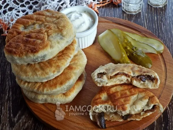 Фото блюда: Лепешки на минеральной воде