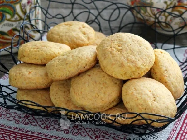 Фото блюда: Печенье из морковного жмыха