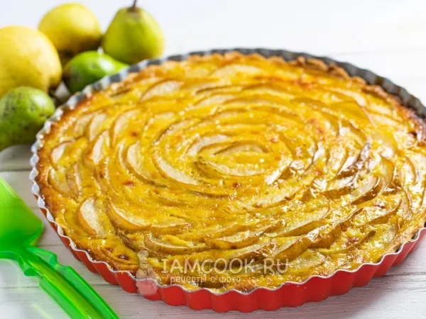 Фото блюда: Тарт с грушей