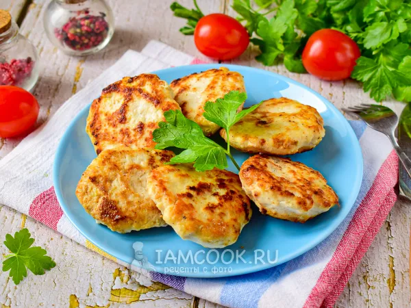 Фото блюда: Рубленные куриные котлеты в мультиварке